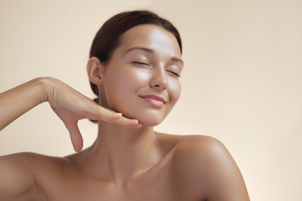 High quality,photo,of,skincare,and,cosmetics,concept,with,copy,space