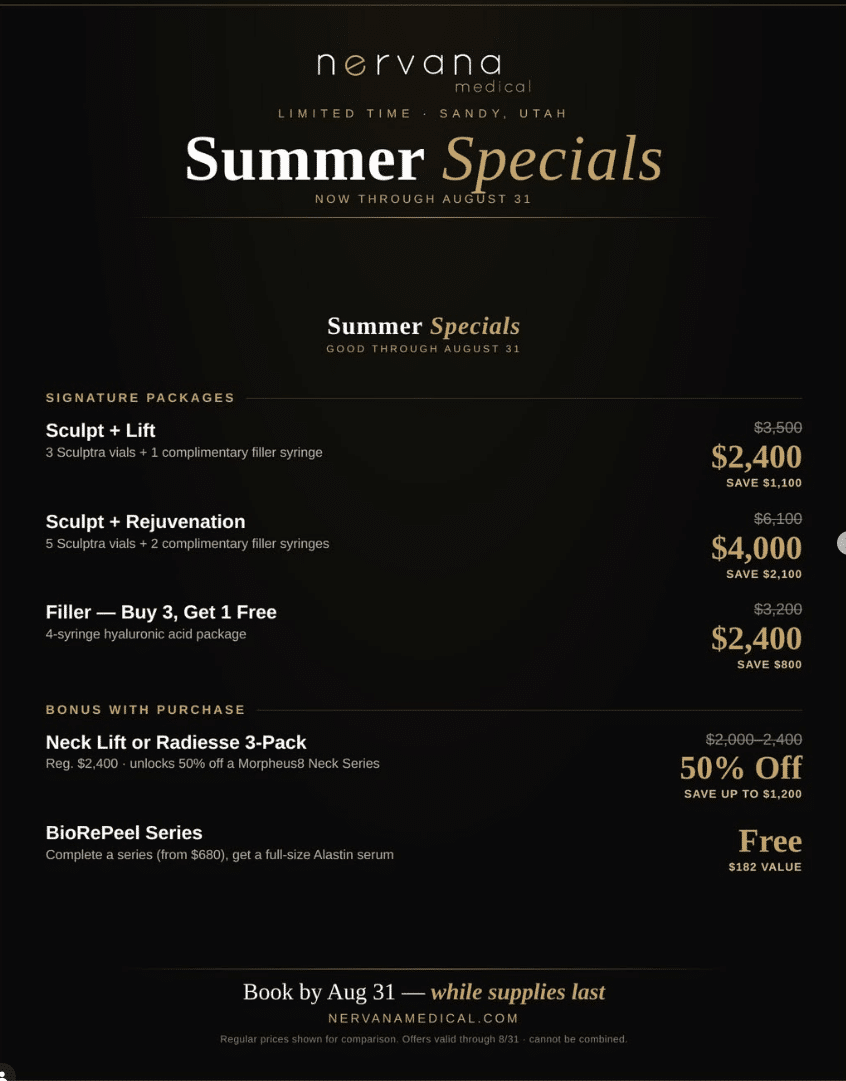 Summer Specials — Nervana Medical
