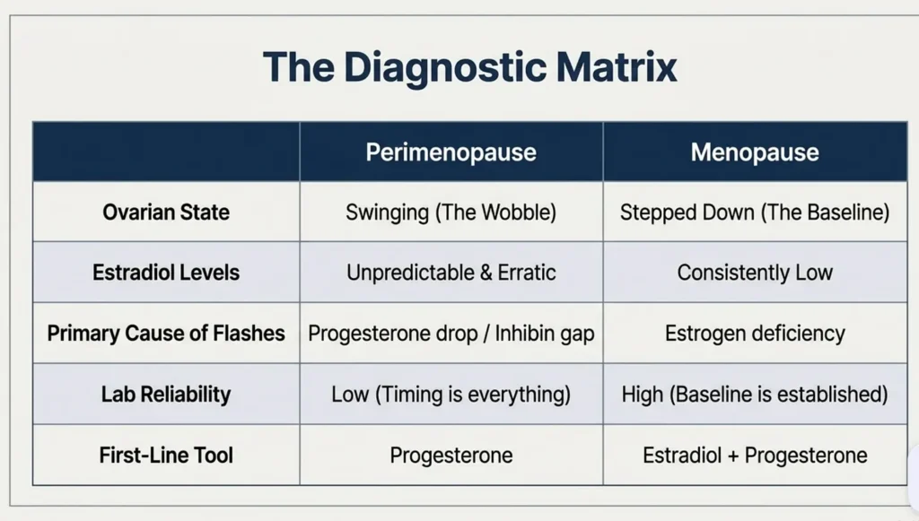 Perimenopause vs Menopause: Why We Do Not Treat Them the Same