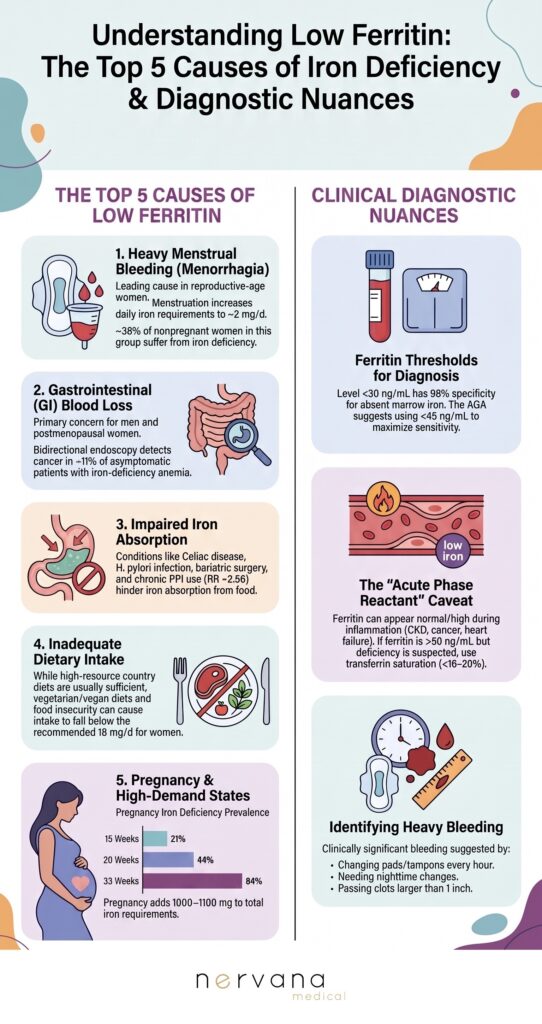Low Ferritin Symptoms: The Lab Value Behind Fatigue That Most Panels Skip