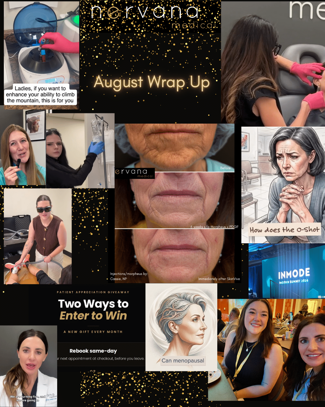 Nervana Medical August wrap-up collage